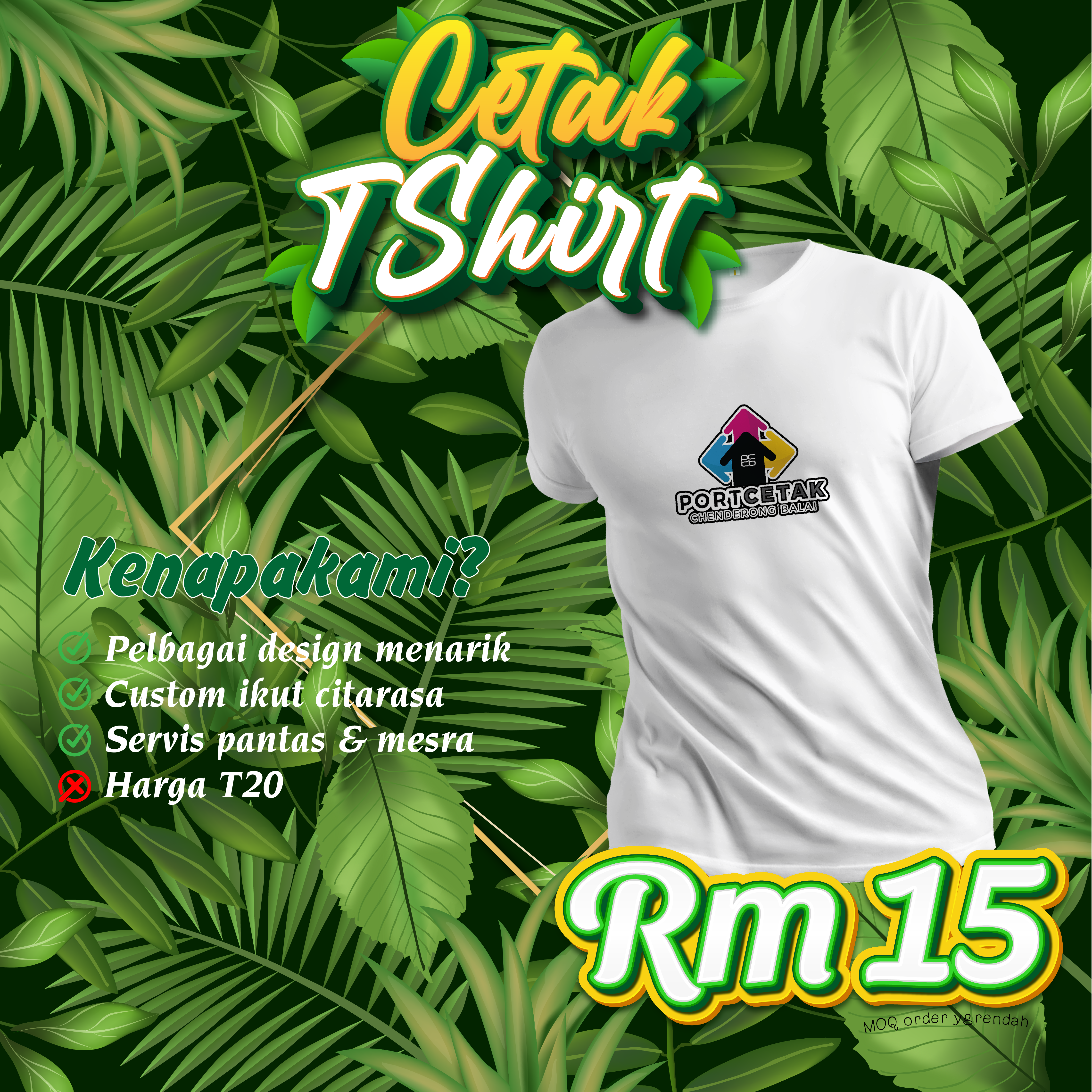 promo rm15